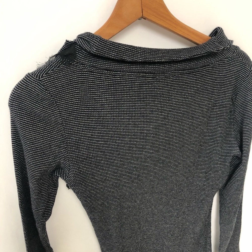 Anthropologie Deletta Vintage Y2K Ruffle Detail Top Sz XS - Picture 7 of 11